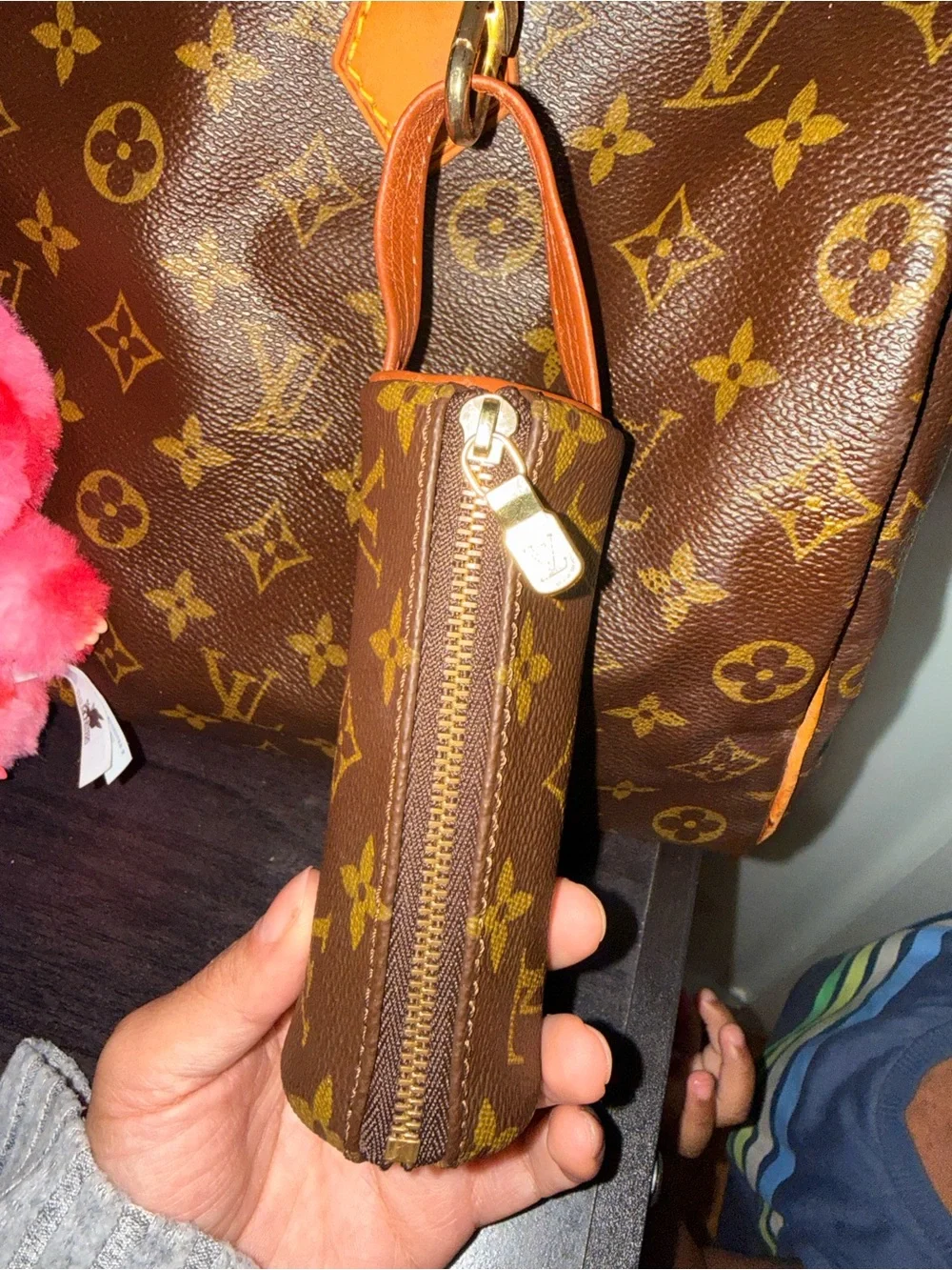 Louis Vuitton Monogram Canvas Golf Ball Pouch